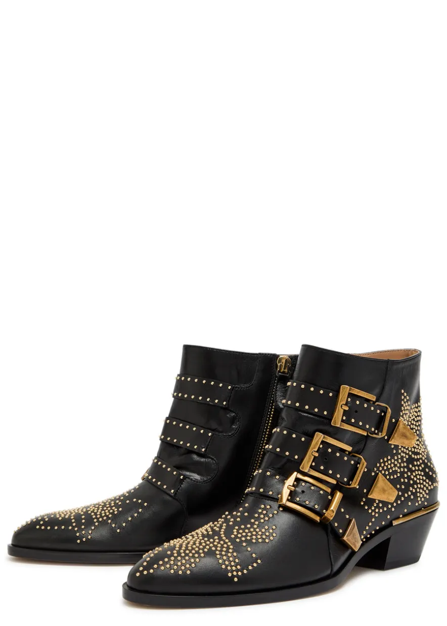 Susanna 40 studded nappa leather ankle boots