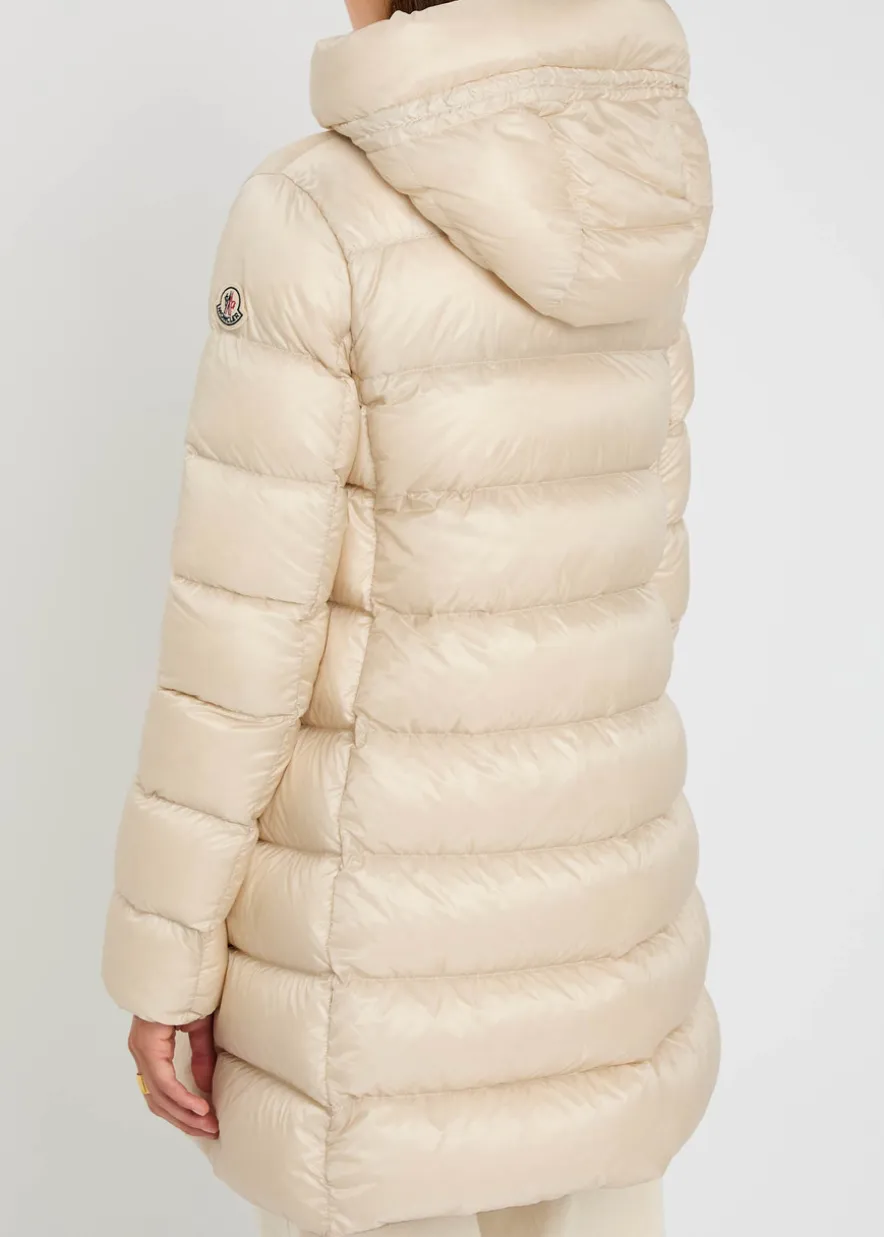 Suyenne hooded quilted shell parka