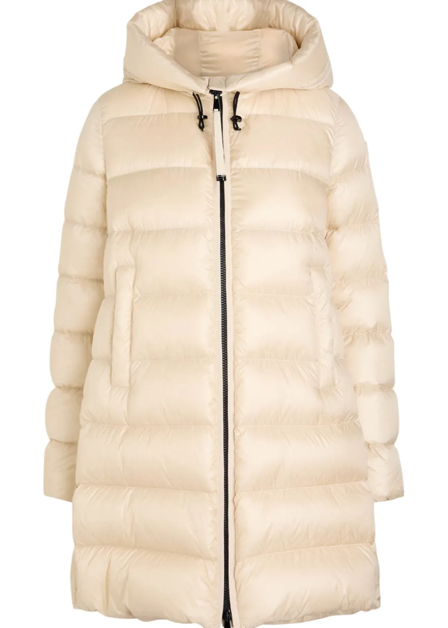 Suyenne hooded quilted shell parka
