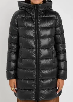Suyenne hooded quilted shell parka