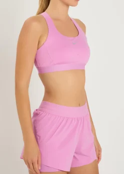 Swift logo stretch-jersey sports bra