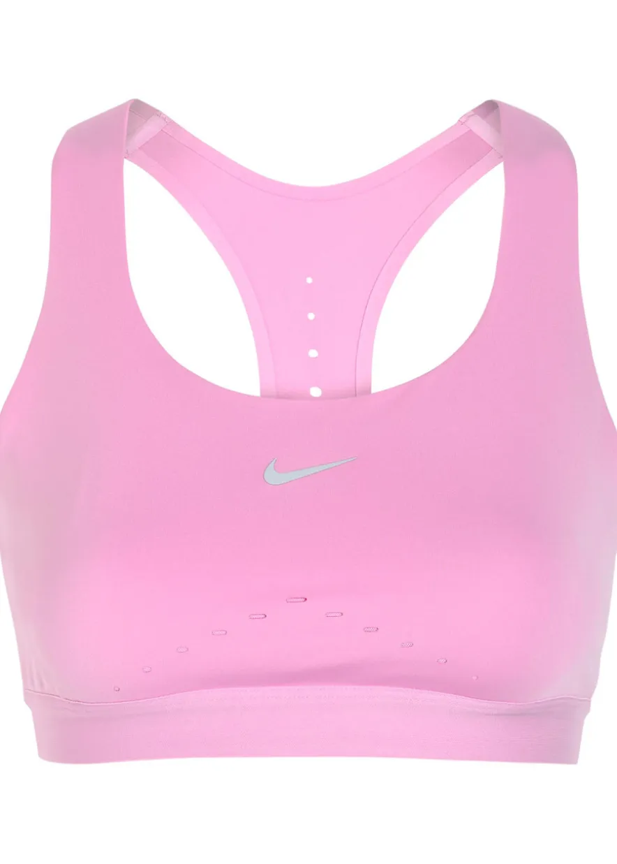 Swift logo stretch-jersey sports bra