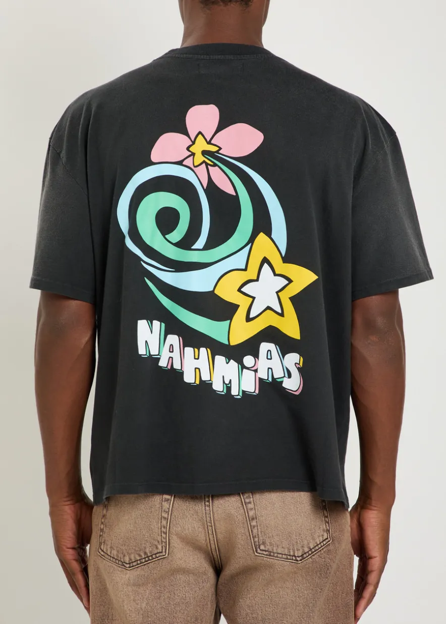 Swirl Star printed cotton T-shirt