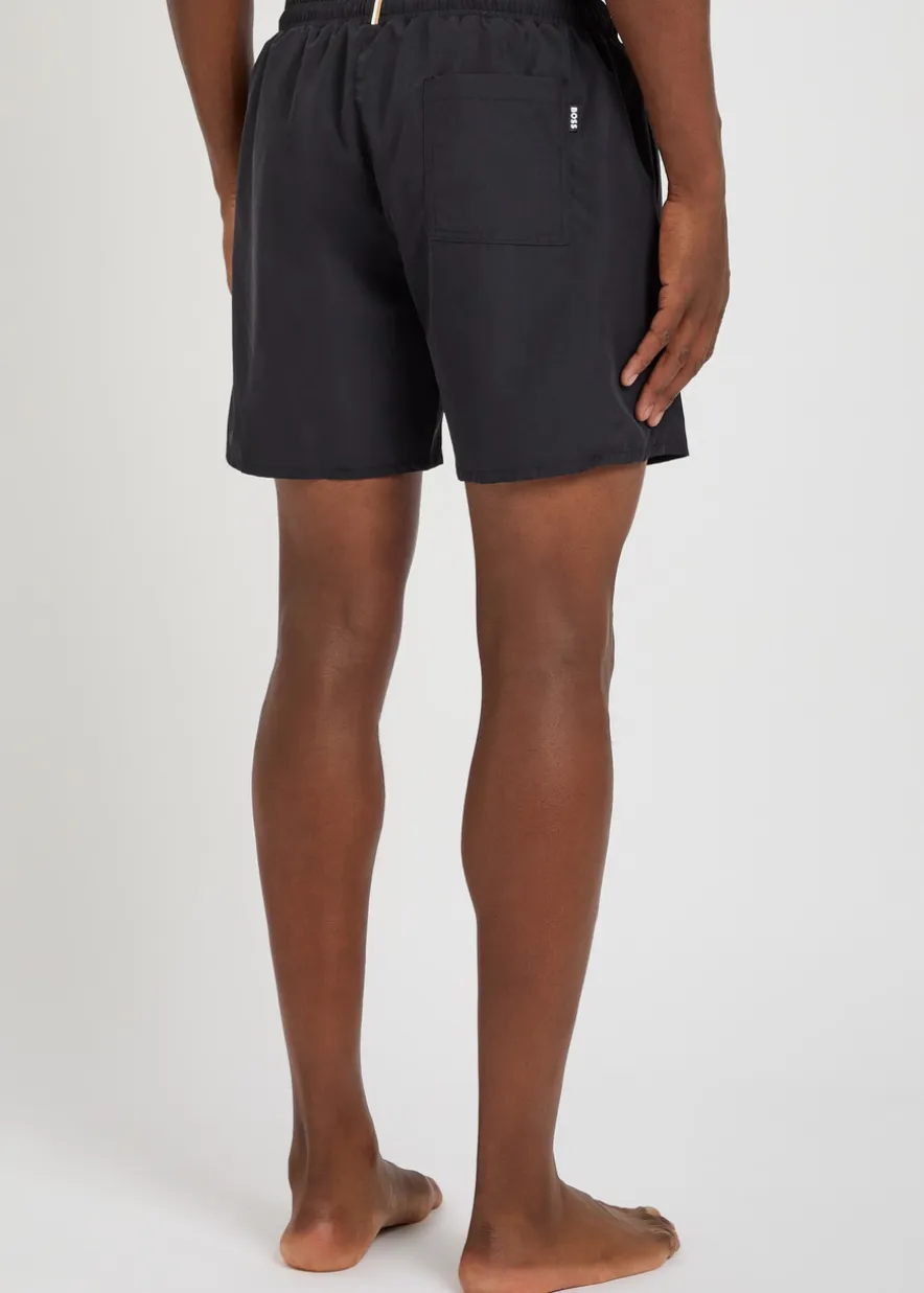 Swordfish logo shell swim shorts