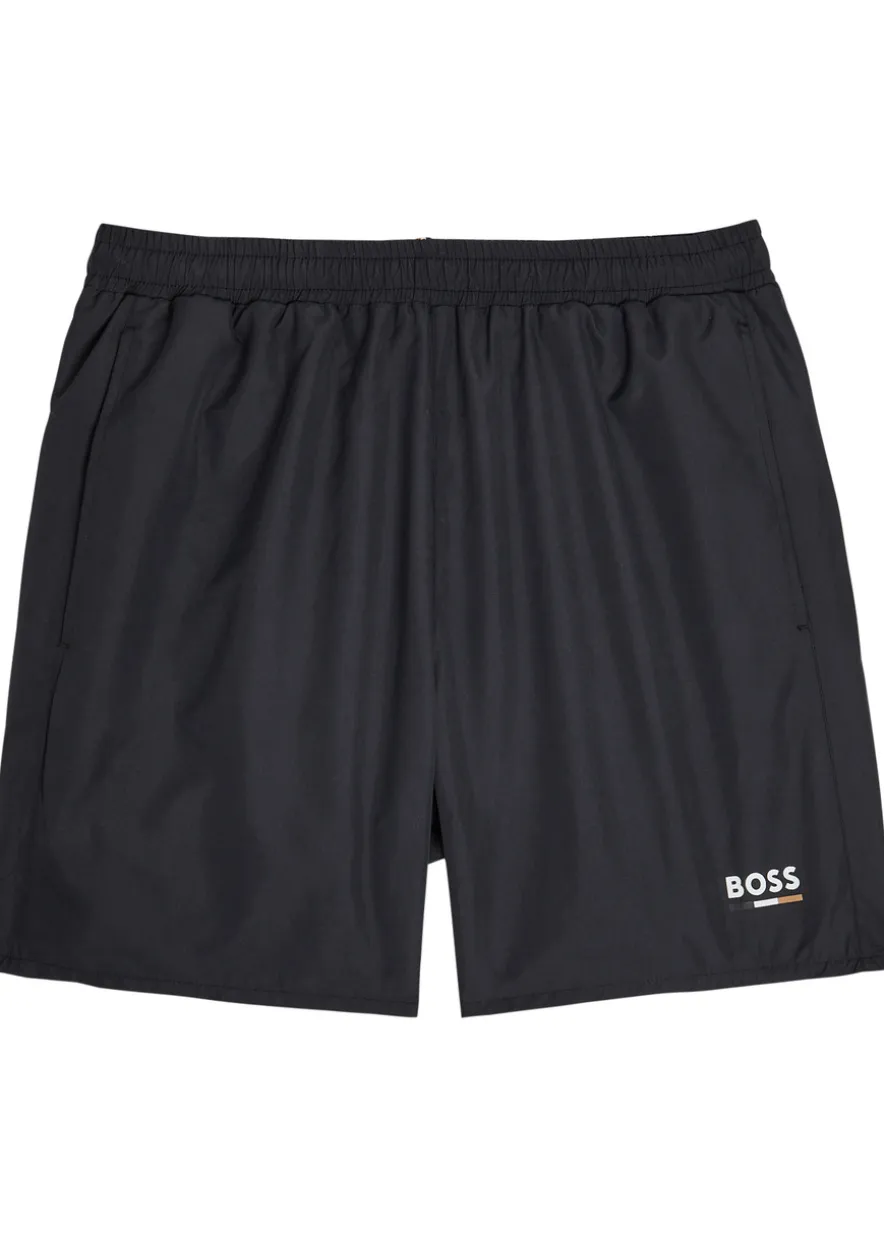 Swordfish logo shell swim shorts
