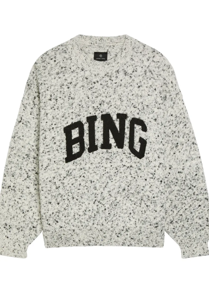 Sydney logo-appliquéd knit jumper