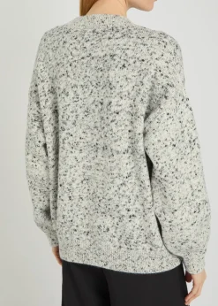 Sydney logo-appliquéd knit jumper