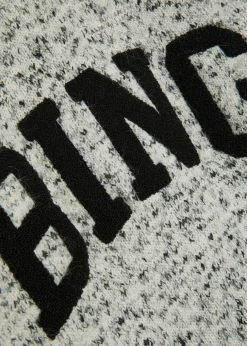 Sydney logo-appliquéd knit jumper
