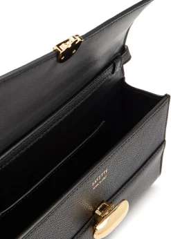 Symmetry grained leather mini bag