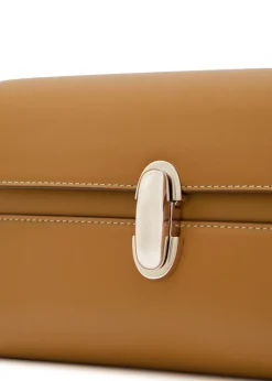 Symmetry leather mini bag