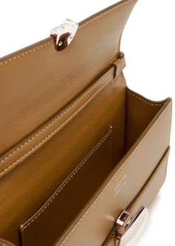 Symmetry leather mini bag