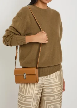 Symmetry leather mini bag