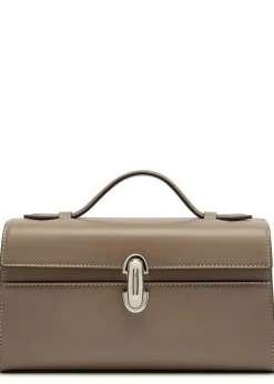 Symmetry leather pochette