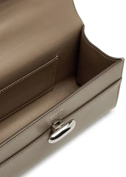 Symmetry leather pochette