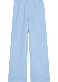 Syna wide-leg linen trousers