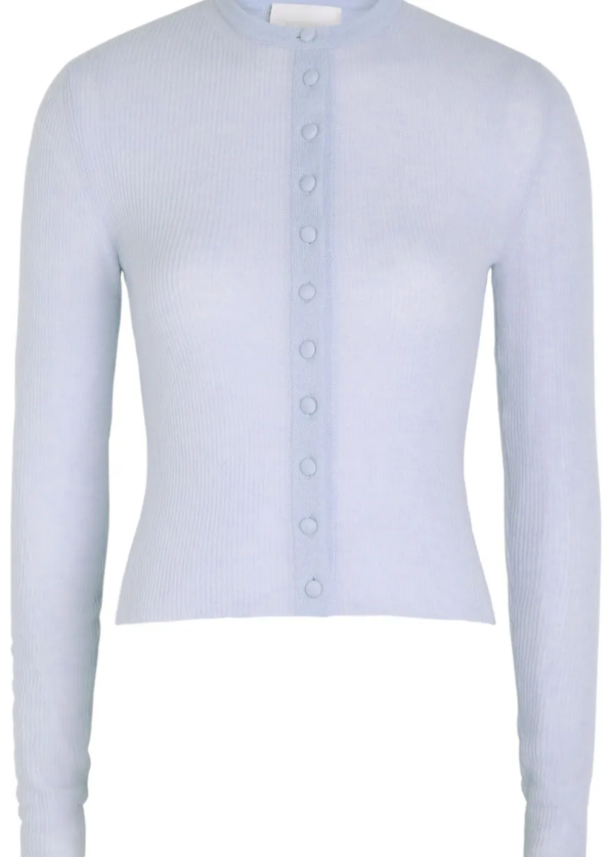 Tabitha wool and cashmere-blend cardigan
