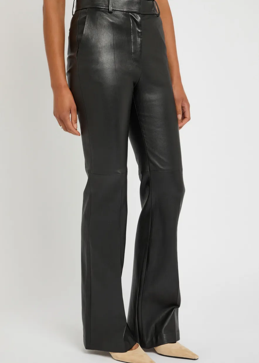 Tafira leather trousers