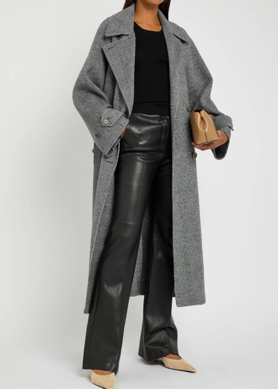 Tafira leather trousers