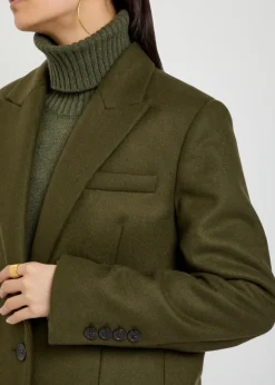 Tailored wool coat