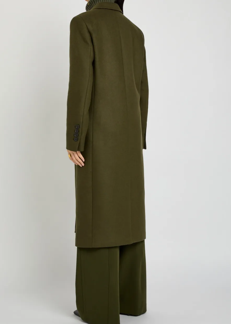 Tailored wool coat
