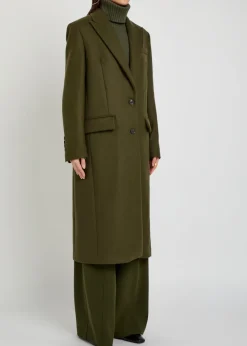 Tailored wool coat