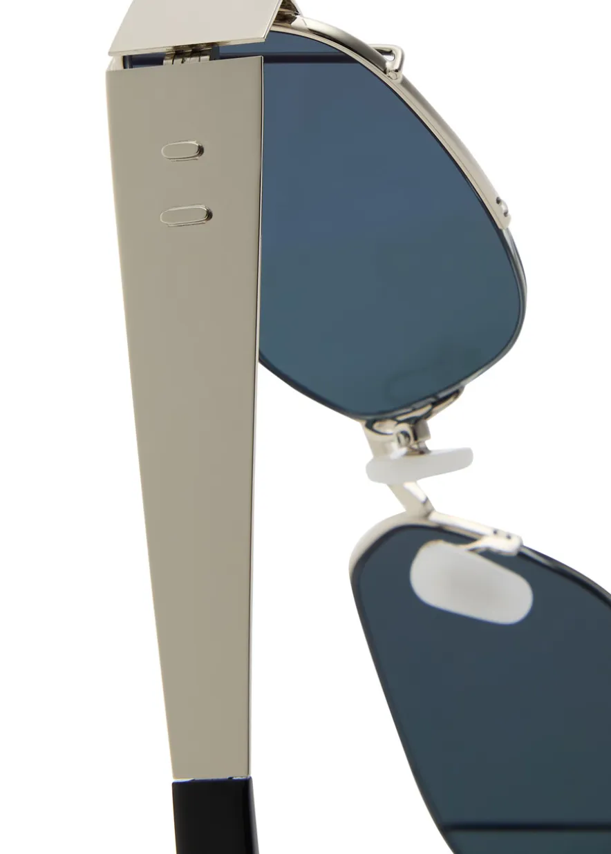 Talia rectangle-frame sunglasses