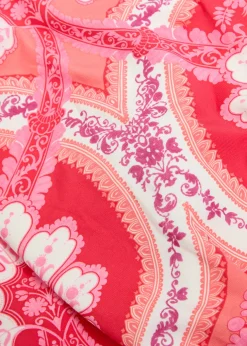 Tampa printed halterneck swimsuit