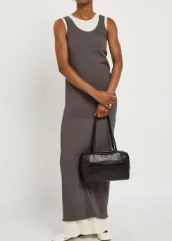 Tao layered-effect cotton maxi dress