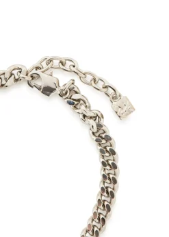 Tape designer-engraved chain bracelet