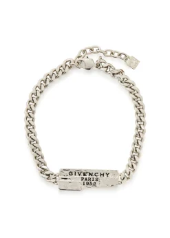 Tape designer-engraved chain bracelet