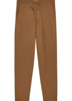 Tapered cashmere and wool-blend sweatpants