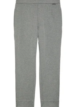 Tapered-leg cotton-blend sweatpants