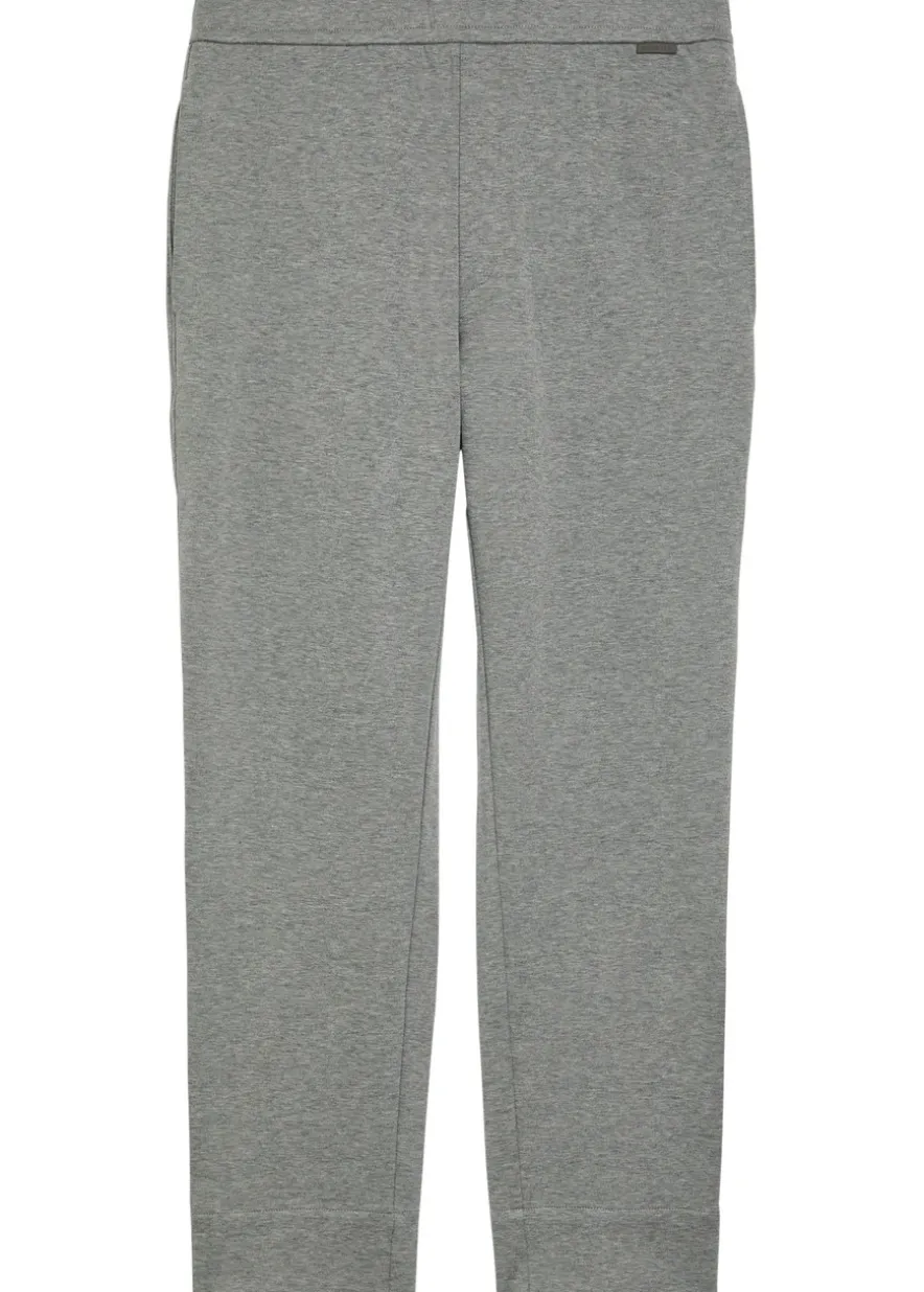 Tapered-leg cotton-blend sweatpants
