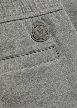 Tapered-leg cotton-blend sweatpants
