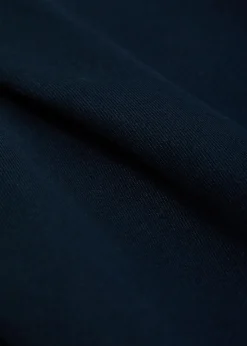 Tapered-leg cotton trousers