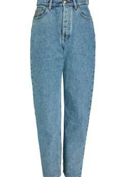 Tapered-leg jeans