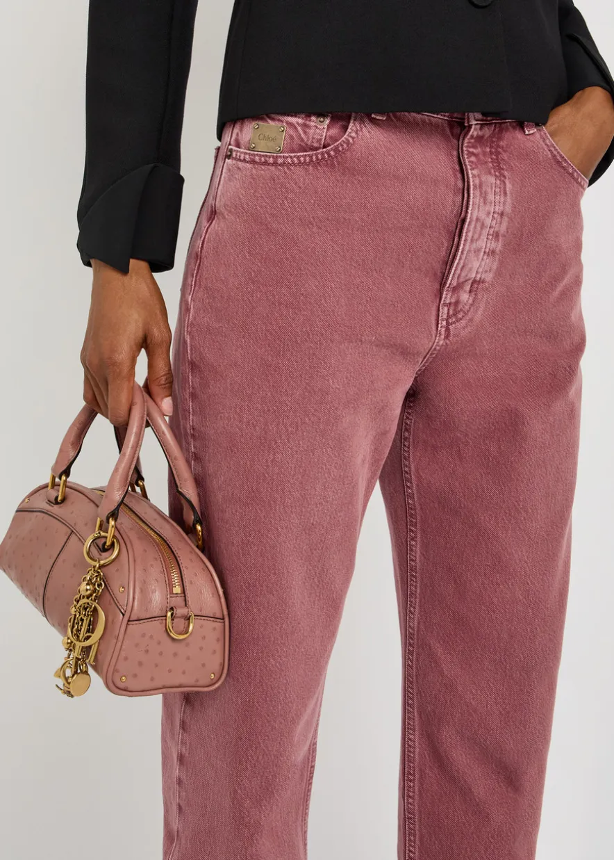 Tapered-leg jeans