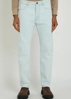 Tapered-leg jeans