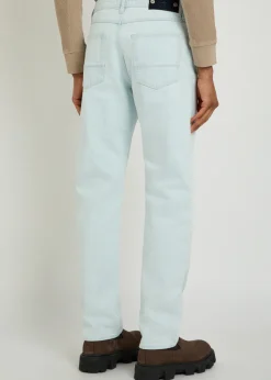 Tapered-leg jeans