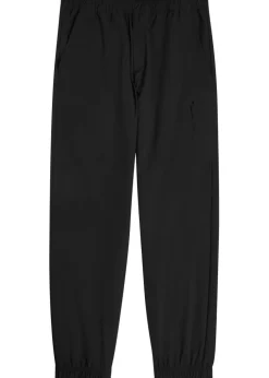 Tapered-leg shell sweatpants