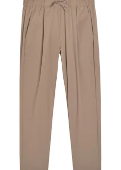 Tapered-leg stretch-shell trousers