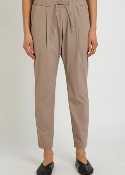 Tapered-leg stretch-shell trousers