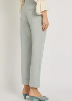 Tapered-leg trousers