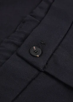 Tapered-leg woven trousers