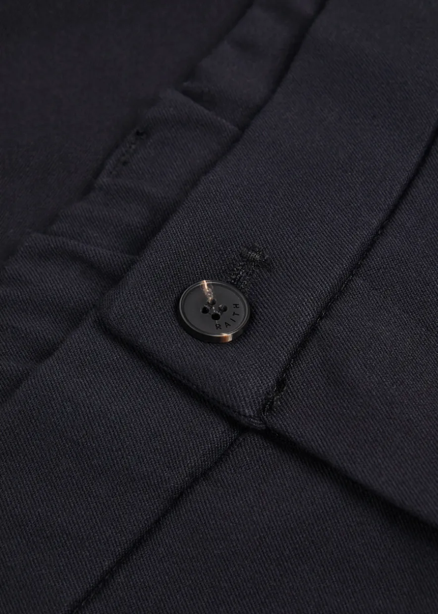 Tapered-leg woven trousers