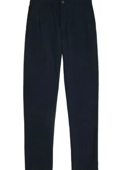 Tapered stretch-wool trousers