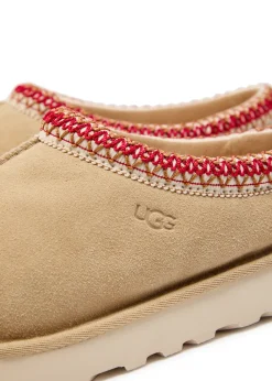 Tasman II suede flatform slippers
