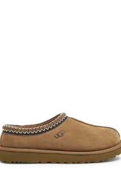 Tasman suede flatform slippers