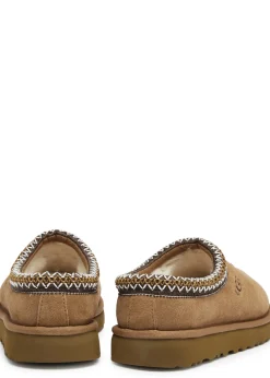 Tasman suede flatform slippers