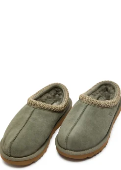 Tasman suede flatform slippers